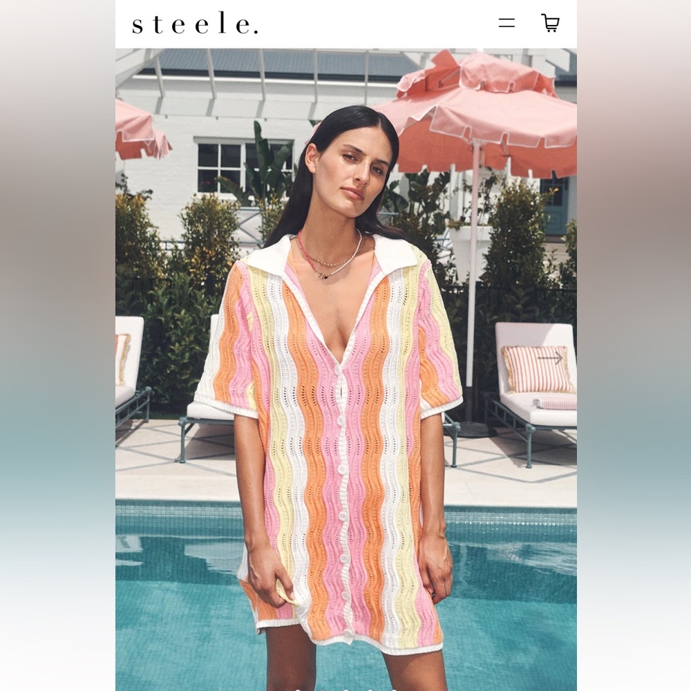 Julio Polo Dress ( knit / crochet )